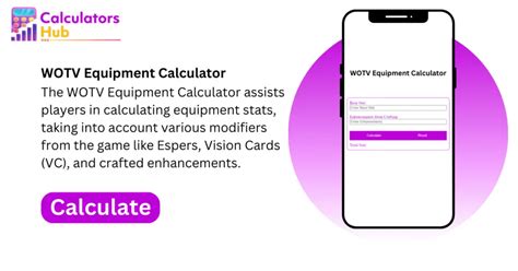 wotv calculator equipment